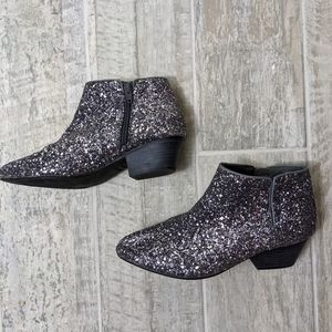 Glitter Ankle Boots